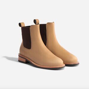 Nisolo Carmen Chelsea Boot Size 8 Almond